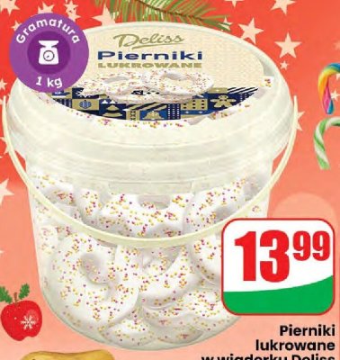 Pierniki lukrowane w wiaderku  promocja w Dino