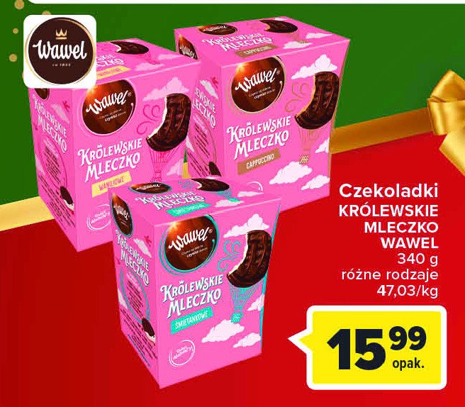 Królewskie mleczko cappuccino Wawel królewskie mleczko promocja