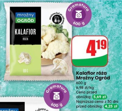 Kalafior róża Mroźny Ogród promocja w Dino