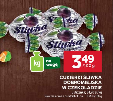 Śliwka w czekoladzie Jutrzenka dobre miasto promocja