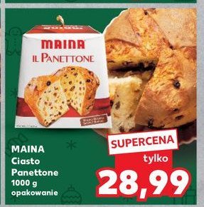 Babka drożdżowa ii gran panettone Maina promocja w Kaufland