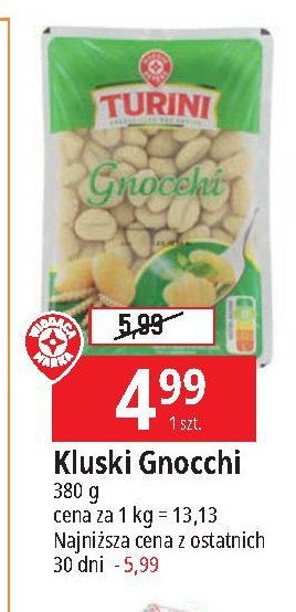 Gnocchi Wiodąca marka turini promocja