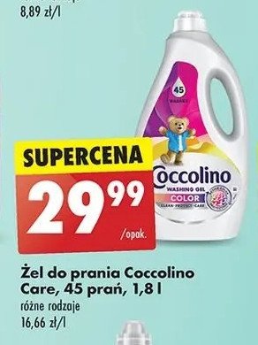 Żel do prania color Coccolino care promocja