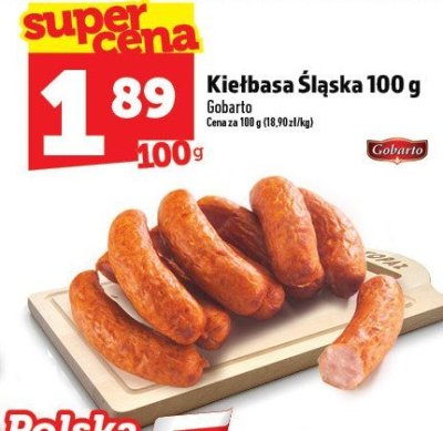 Kiełbasa Śląska Gobarto promocja w TOPAZ