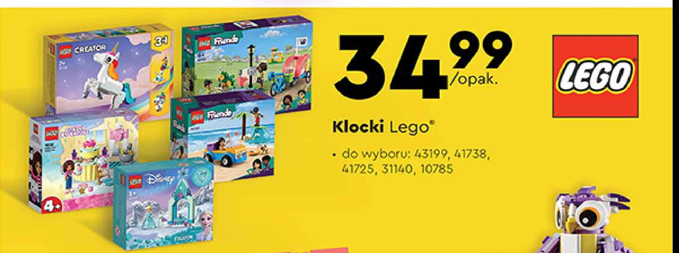 Klocki 31140 Lego creator promocja w Biedronka