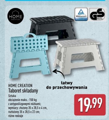 Taboret składany  promocja w Aldi
