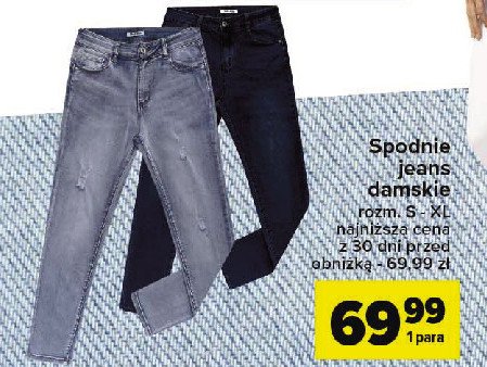 Spodnie damskie jeans s-xl promocja