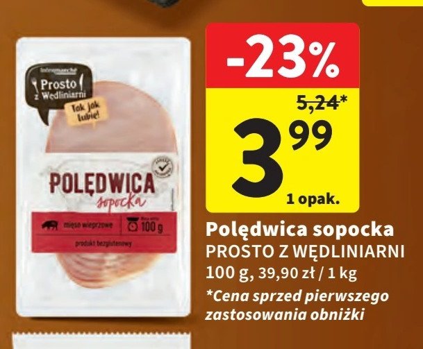 Polędwica sopocka Prosto z wędliniarni promocja