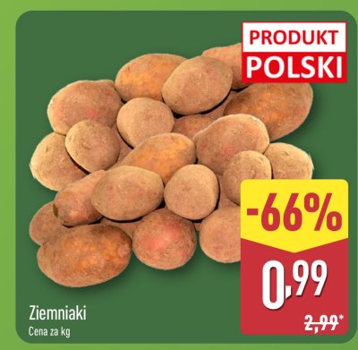 Ziemniaki jadalne promocja w Aldi