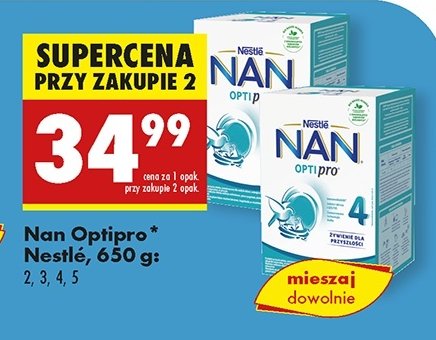 Mleko 5 Nestle nan optipro promocja