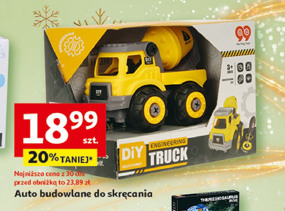 Auto budowlane do skręcania promocja