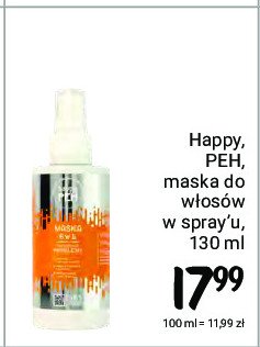 Maska 6w1 w sprayu Happy peh promocja