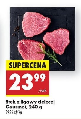 Steki z ligawy cielęcej Gourmet promocja