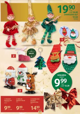 Nakręcana figurka świąteczna promocja w Selgros