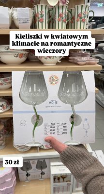 Kieliszki do wina 2 szt. promocja w Pepco