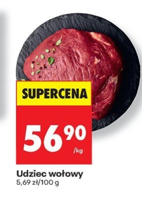 Udziec wołowy promocja w Biedronka