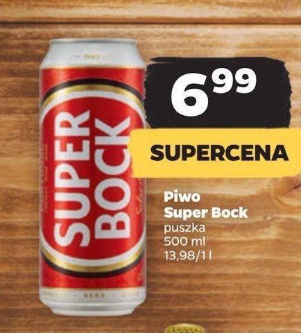 Piwo Super bock promocja