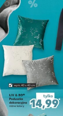 Poduszka dekoracyjna 40 x 40 cm Liv & bo promocja