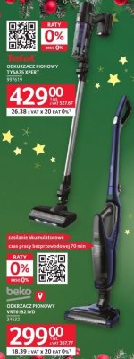 Odkurzacz pionowy VRT61821VD promocja w Selgros