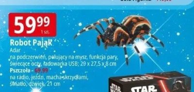 Robot Pająk Kidar promocja w Leclerc