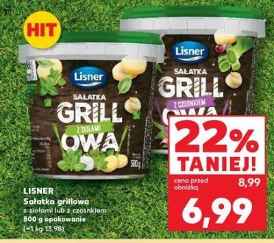 Sałatka grillowa z ziołami Lisner promocja