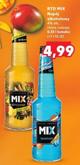 Drink gin & mango MIX promocja w Kaufland