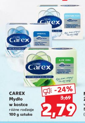Myd艂o w kostce Carex aloe vera promocja