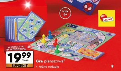 Gra planszowa różne rodzaje promocja w Biedronka