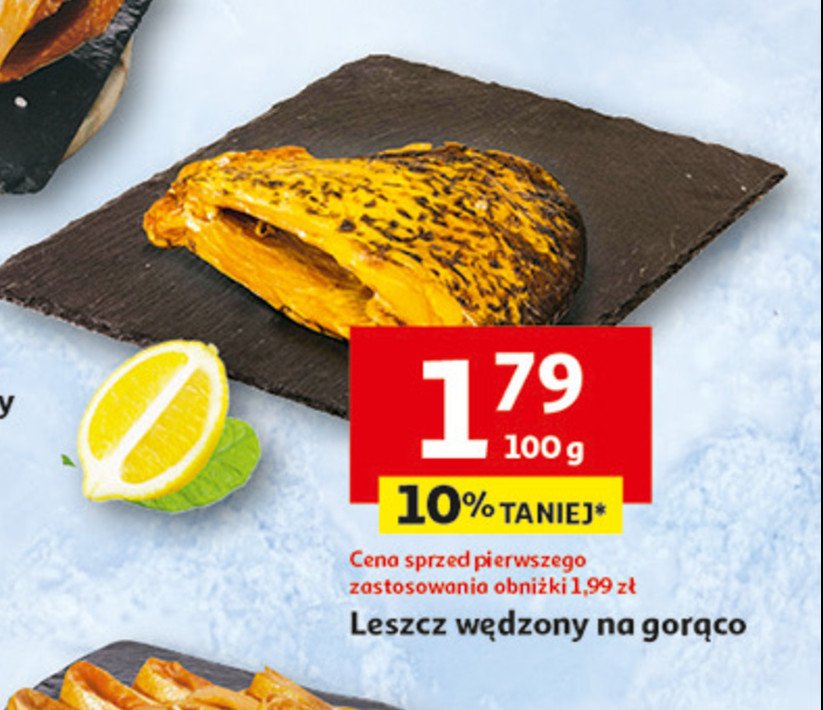 Leszcz wędzony na gorąco promocja w Auchan