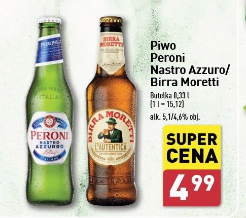 Piwo Birra moretti promocja