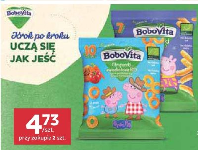 Mus, chrupeczki BoboVita promocja w Stokrotka