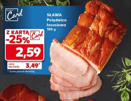 Polędwica łososiowa Sława promocja