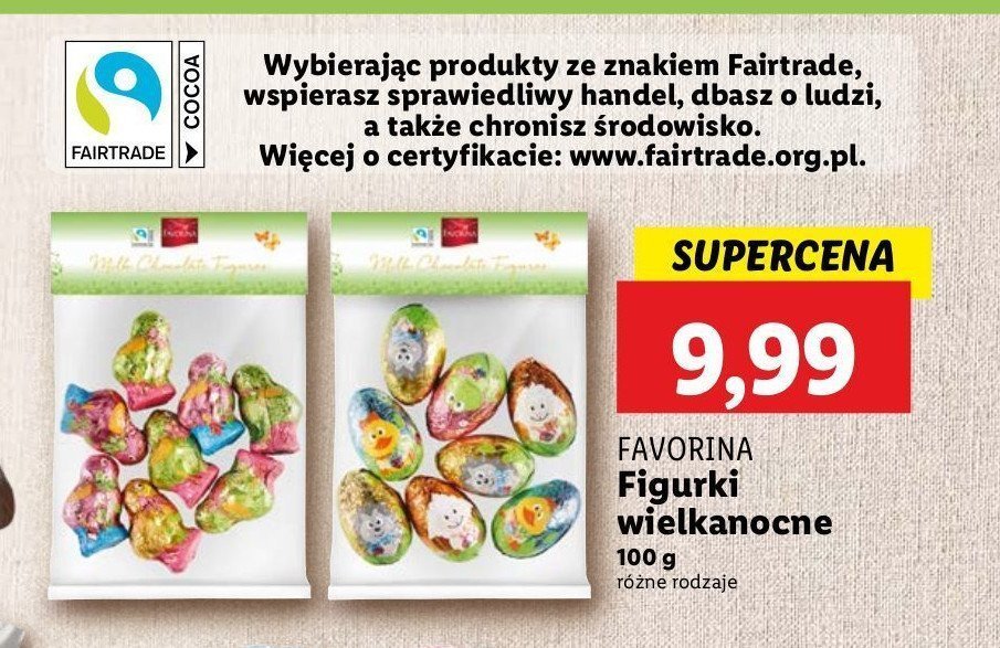 Figurki wielkanocne Favorina promocja