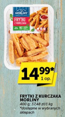 Frytki z kurczaka Morliny promocja w Groszek