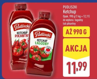 Ketchup pikantny promocja w Aldi