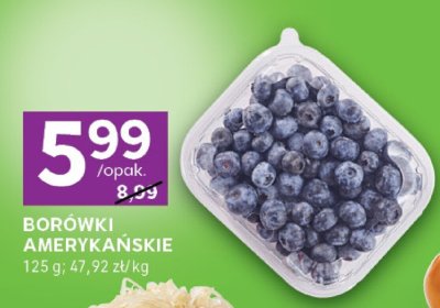 Borówki amerykańskie promocja w Stokrotka