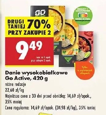 Kurczak w sosie curry GÓRSKA NATURA ACTIVE promocja