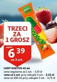 L贸d cytrynowo-truskawkowy Nestle kaktus promocja