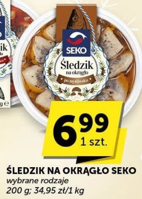 Śledzik na okrągło Seko promocja w ABC
