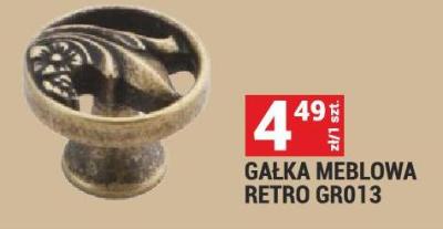 Gałka meblowa GAŁKA MEBLOWA RETRO GR013 promocja w Merkury Market