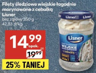 Filety 艣ledziowe promocja w Delikatesy Centrum