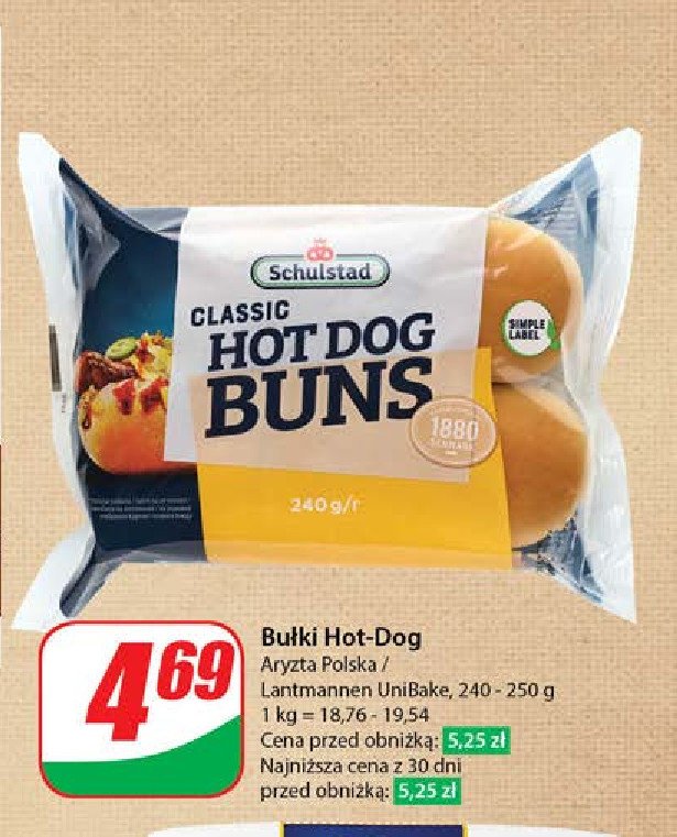 Bu艂ki maxi hot-dog Schulstad promocja