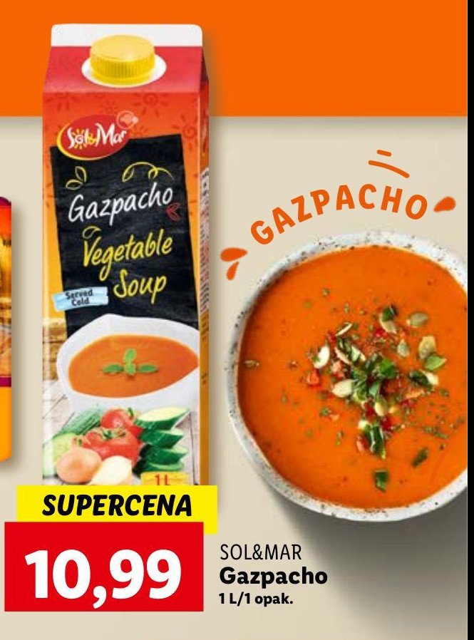 Zupa gazpacho Sol&mar promocja