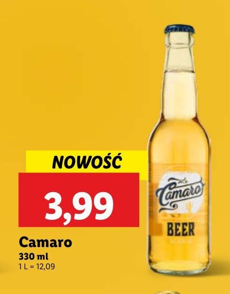 Piwo Camaro promocja
