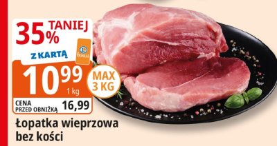 Łopatka wieprzowa promocja w Leclerc