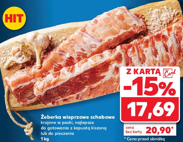 Żeberka wieprzowe promocja