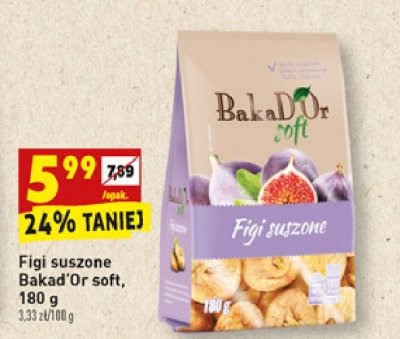 Figi suszone Bakad'or soft promocja