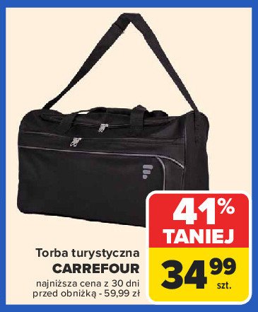 Torba podróżna Carrefour promocja w Carrefour Market