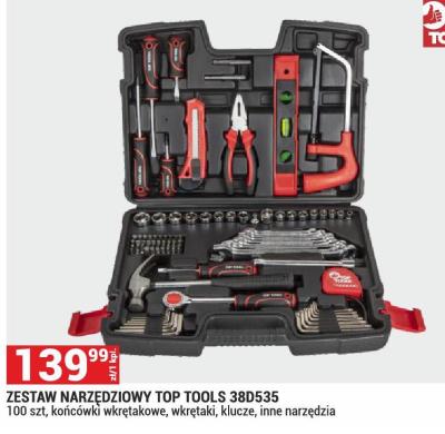 Zestaw narzędziowy Top Tools 38D535 promocja w Merkury Market