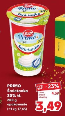 Śmietanka 30% tł. 200 g promocja w Kaufland
